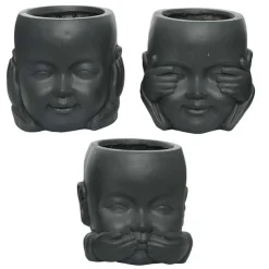 Planter monnik (ø23,5xH24cm)> Bloemen & Planten