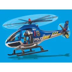 Playmobil City Action: Politiehelicopter – Parachute achtervolging></noscript> Speelsets