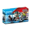 Playmobil City Action: Politiemotor – Achtervolging van de geldrover> Speelsets