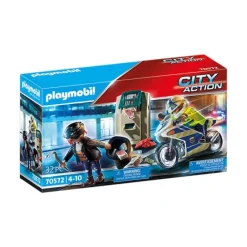 Playmobil City Action: Politiemotor – Achtervolging van de geldrover> Speelsets