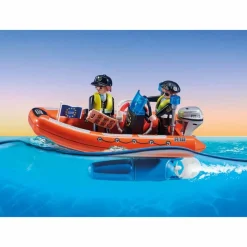 Playmobil Containerschip met douaneboot><noscript><img width=