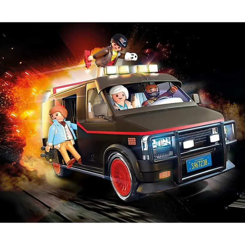 Playmobil De A-team Bus> Speelsets