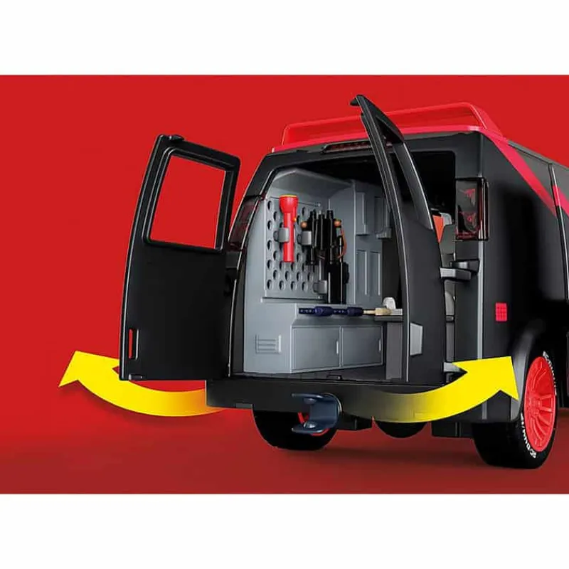Playmobil De A-team Bus> Speelsets