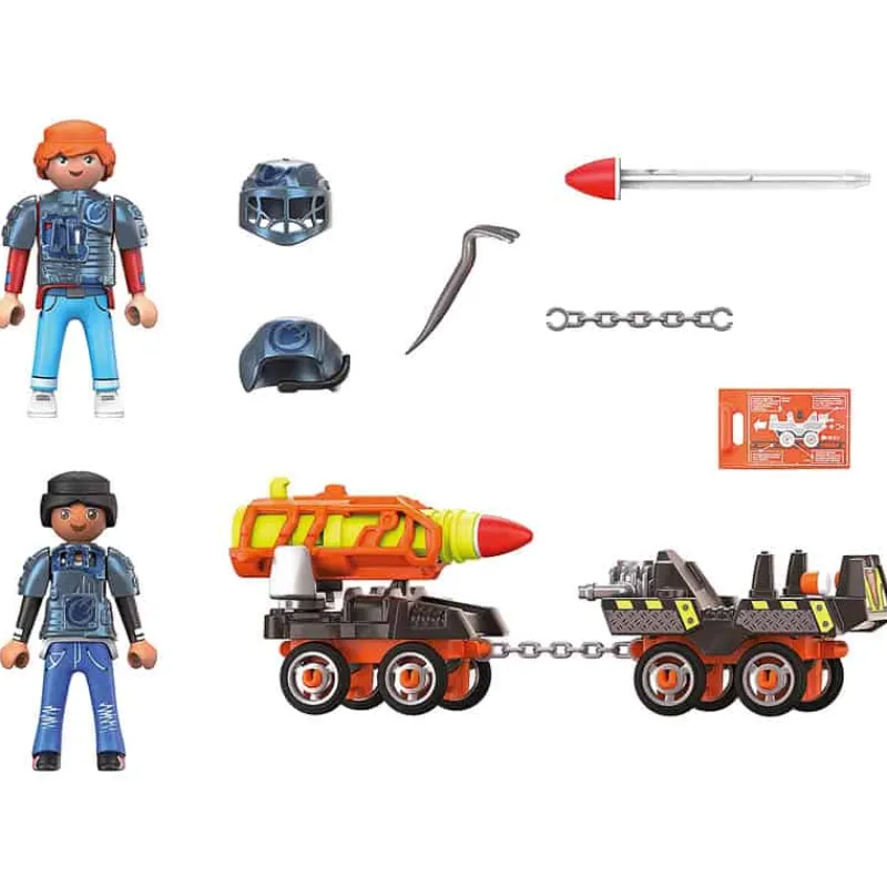 Playmobil ® Dino Rise: Dino Mine Raket Kart (70929)> Speelsets