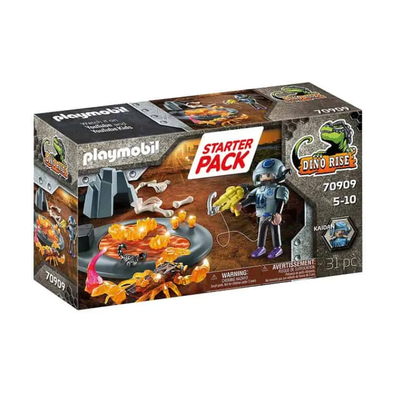 Playmobil ® Dino Rise: Starterpack gevecht tegen de vuurschorpioen (70909)> Speelsets