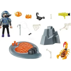 Playmobil ® Dino Rise: Starterpack gevecht tegen de vuurschorpioen (70909)><noscript><img width=