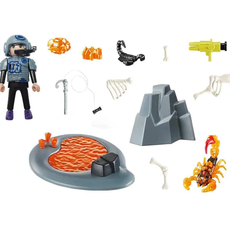 Playmobil ® Dino Rise: Starterpack gevecht tegen de vuurschorpioen (70909)> Speelsets
