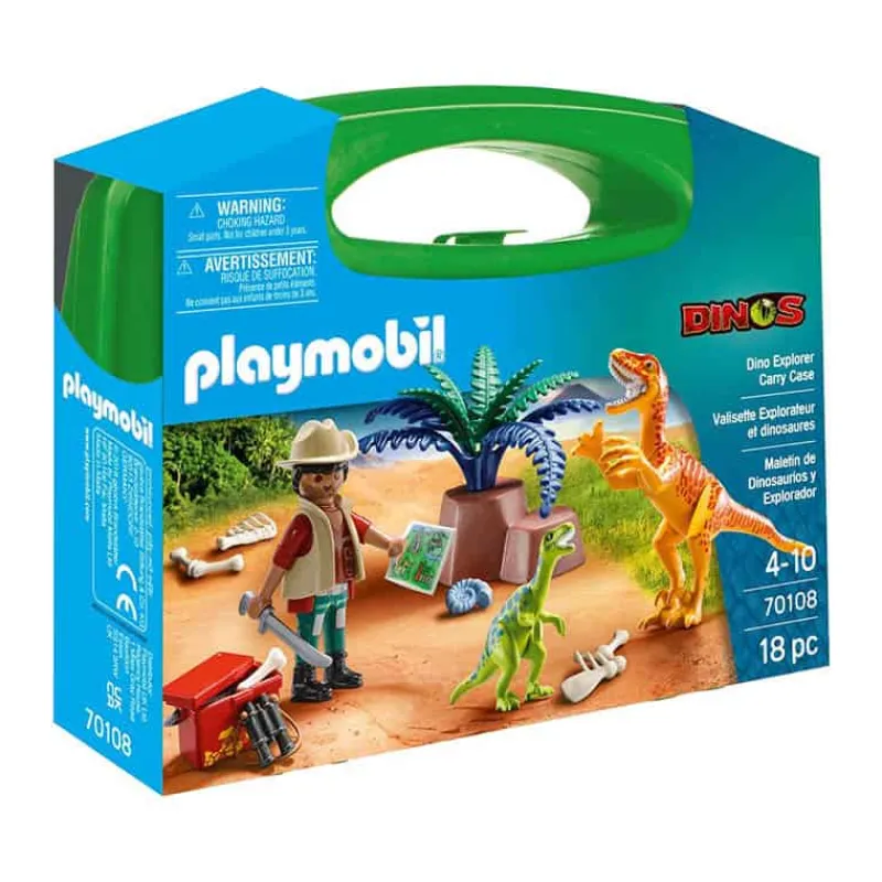 Playmobil Dinos: Meeneemkoffer (70108)> Speelsets