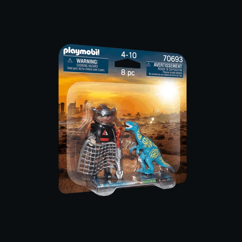 Playmobil DuoPack Velociraptor vs. Stroper> Speelsets