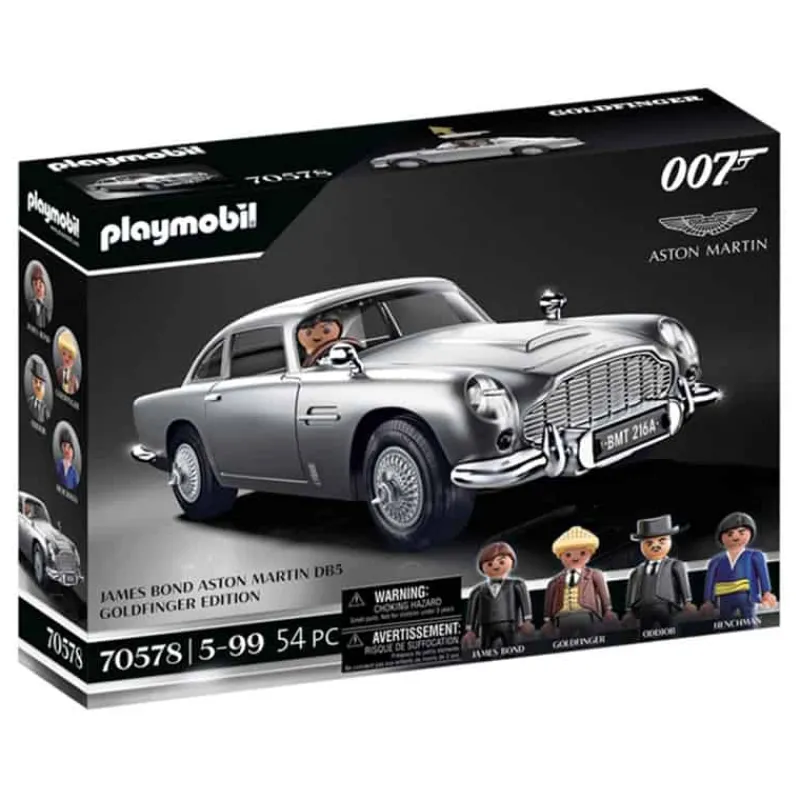 Playmobil James Bond Aston Martin DB5 – Goldfinger Edition> Speelsets