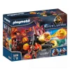 Playmobil Novelmore Burnham Raiders lavabombardement (70394)> Speelsets