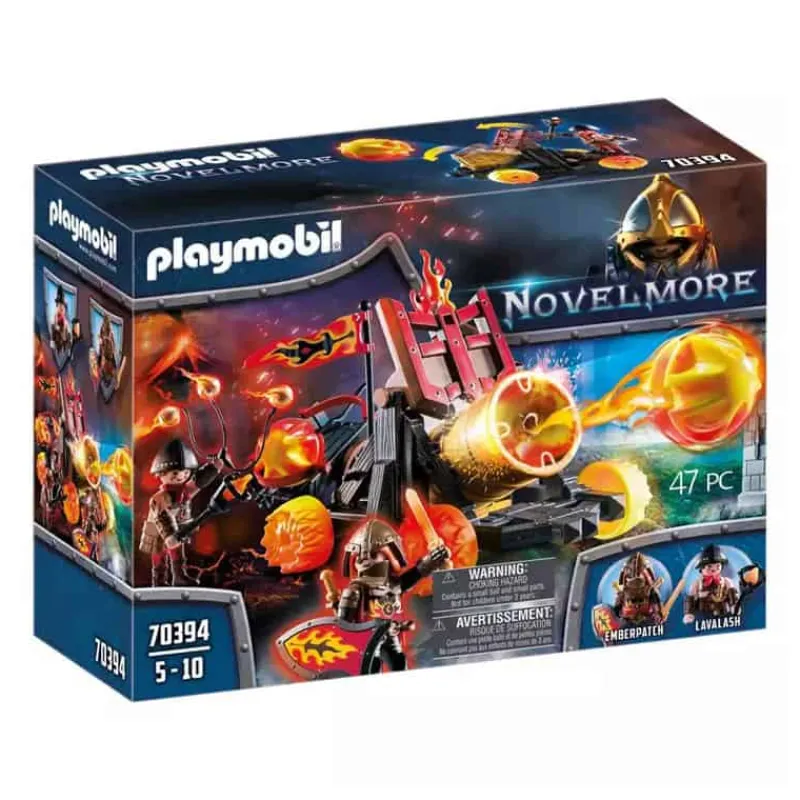 Playmobil Novelmore Burnham Raiders lavabombardement (70394)> Speelsets