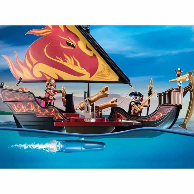 Playmobil Novelmore Burnham Raiders vuurschip (70641)> Speelsets