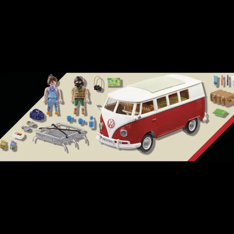Playmobil Volkswagen T1 Campingbus> Speelsets