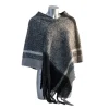 Poncho zwart> Kleding