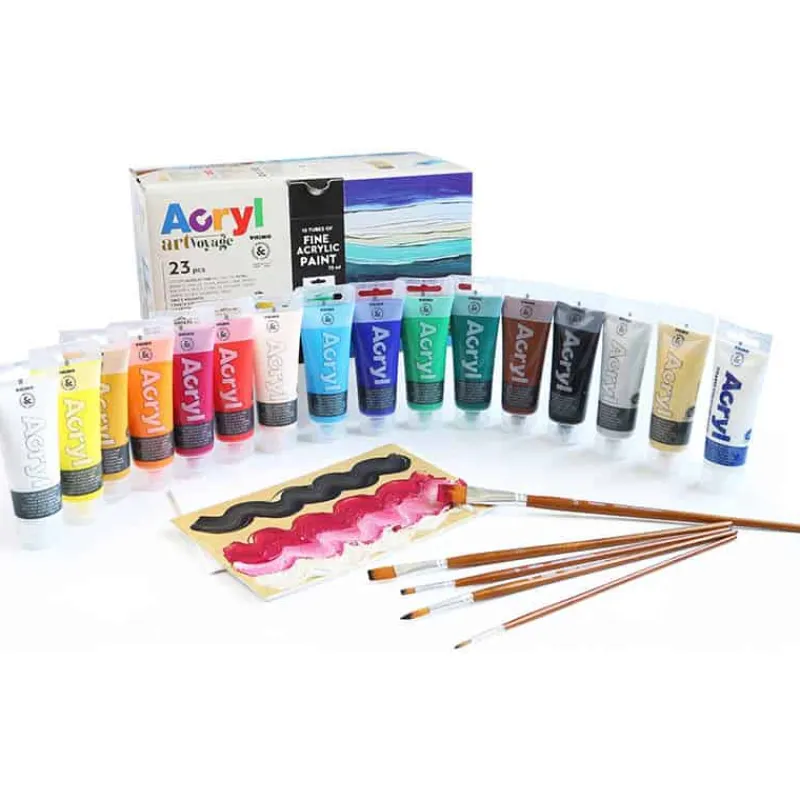Primo acryl set met tubes> Creatief
