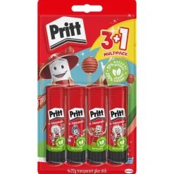 Pritt stick Multipack (3+1 GRATIS)> Knutselen|Bureaumateriaal