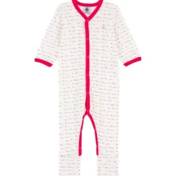 Petit Bateau Pyjama zonder voetjes roze> Babykleding En Textiel