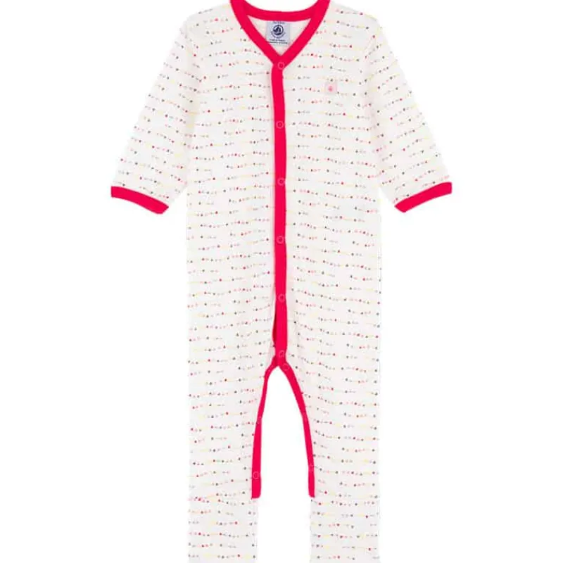 Petit Bateau Pyjama zonder voetjes roze> Babykleding En Textiel