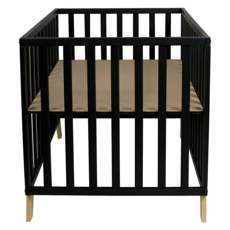 Quax box Alix zwart/naturel> Babypark & Bed