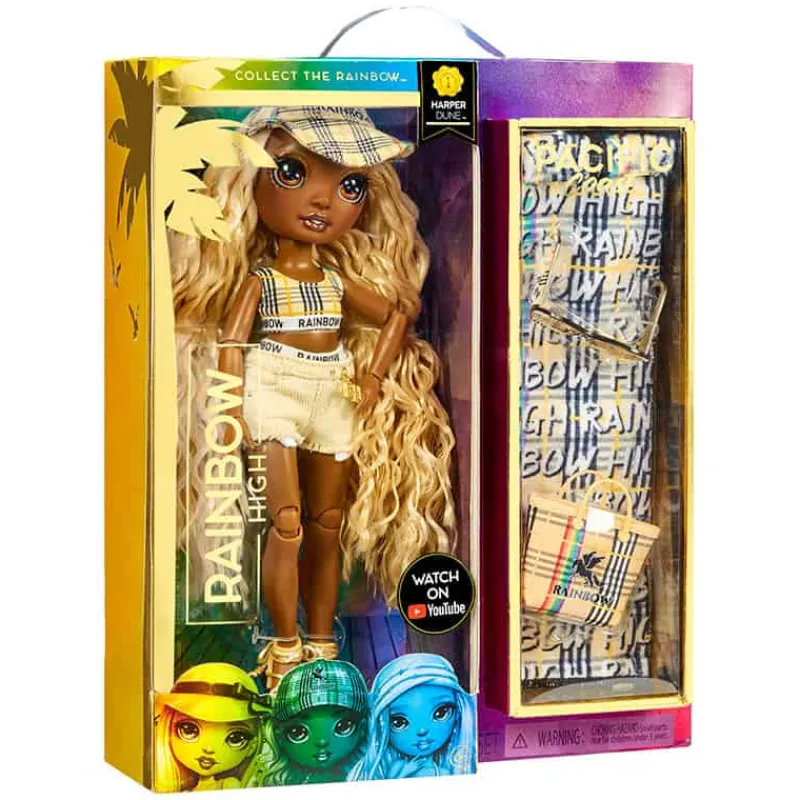Rainbow High Fashion Doll Pacific Coast SD Harper Dune> Speelsets