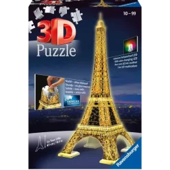 Ravensburger 3D Puzzel Eifeltoren Night Edition> Creatief