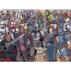 Star Wars, Ravensburger Ravensburger puzzel 1000st: Star Wars Mandalorian Challenge> Educatief