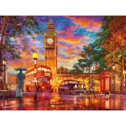 RB Puzzel 1000st Zonsondergang Londen> Gezelschapspel|Creatief