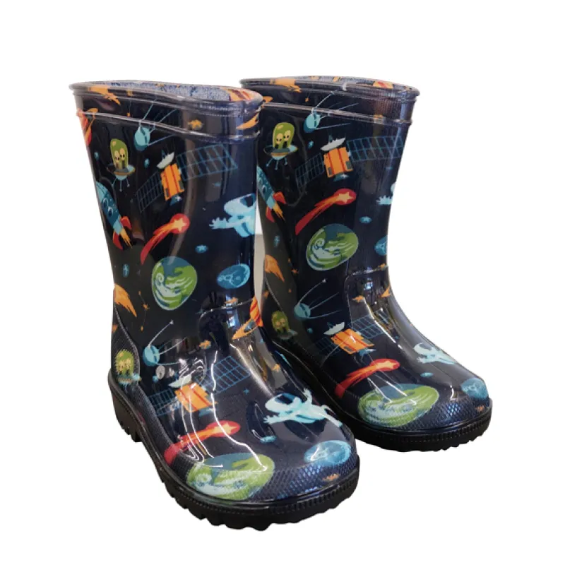 Regenlaarzen met LED space (kinderen)> Regenkleding & Paraplu'S|Kleding