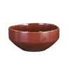 Rhea schaal bruin 8x18cm> Eetservies