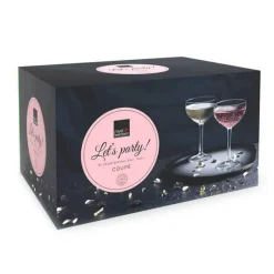 Royal Leerdam 6 coupe glazen> Glazen & Bekers