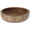 Schaal (ø29x7cm) in mangohout> Eetservies|Cadeautip
