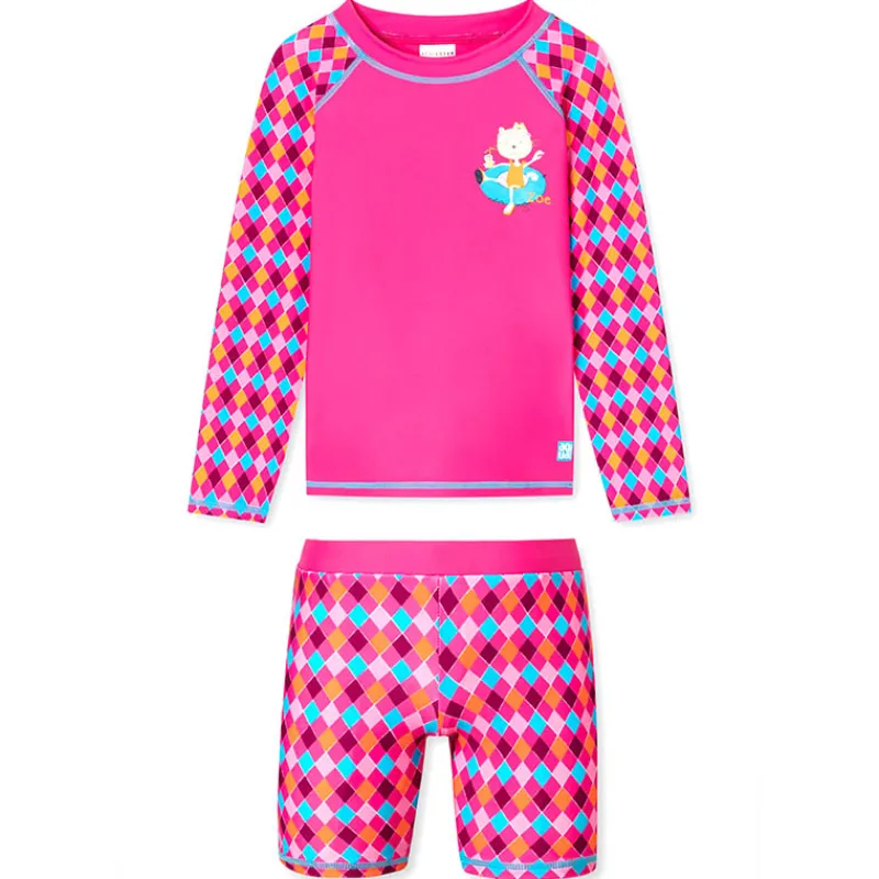 Schiesser Badset meisje in multikleuren 913> Kleding