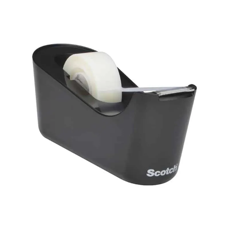 Scotch Afroller plakband zwart> Bureaumateriaal