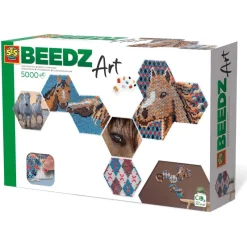 SES Beedz Art Hex Tiles Horses> Creatief