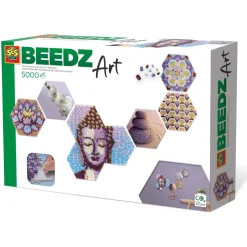 SES Beedz Art Hex Tiles Zen> Creatief