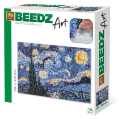 SES Beedz Art Van Gogh de sterrennacht> Creatief