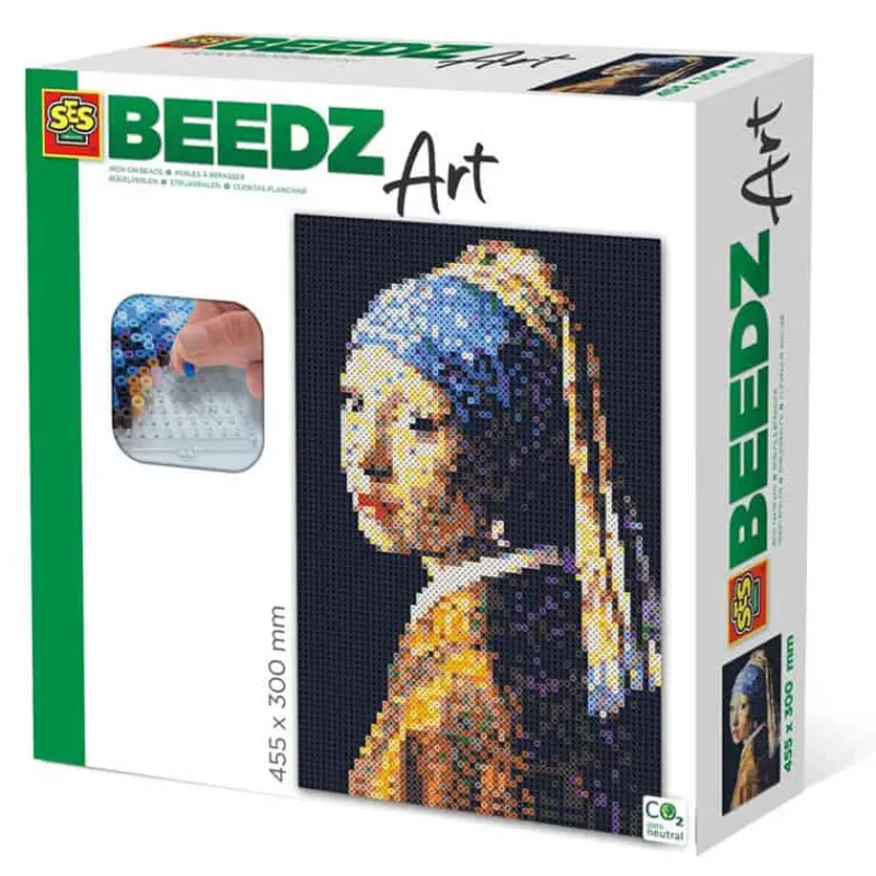 SES Beedz Art Vermeer meisje met de parel> Creatief