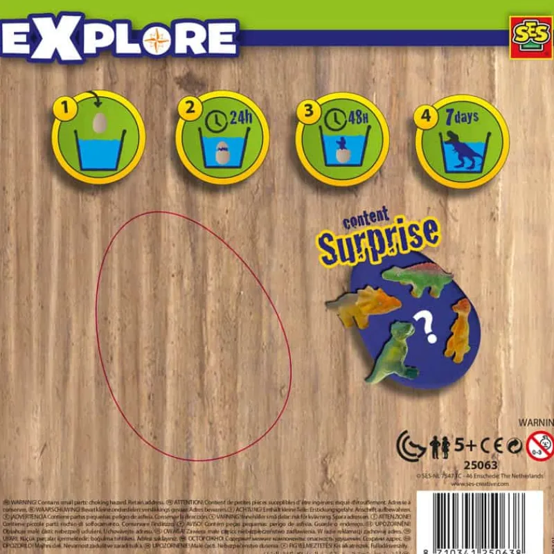 SES Dino uitbroeden> Creatief