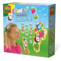 SES Fruitgeur bellenblaas 3x200ml> Buitenspeelgoed|Buitenspeelgoed