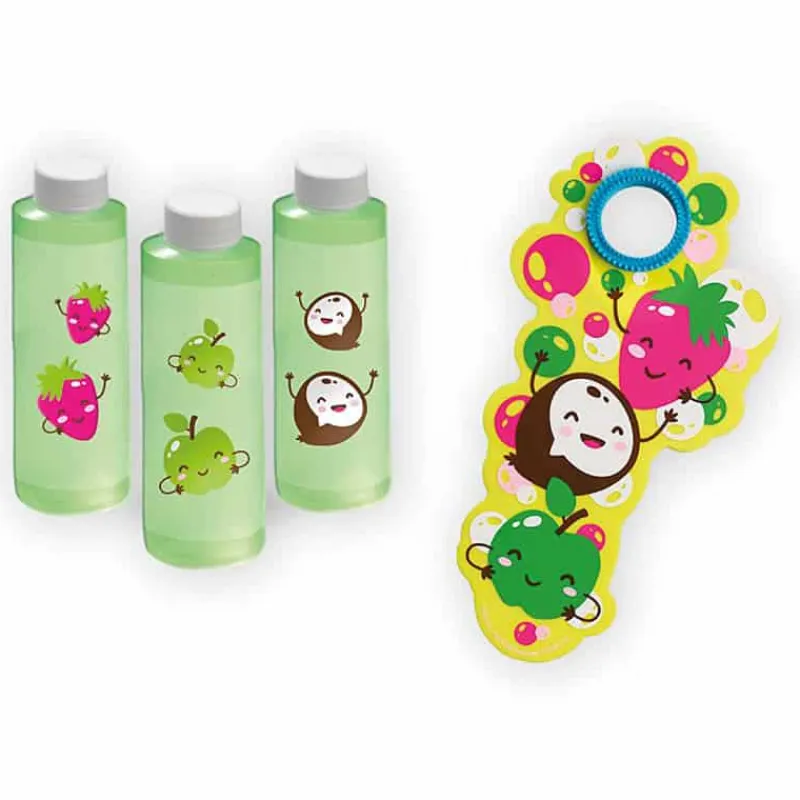 SES Fruitgeur bellenblaas 3x200ml> Buitenspeelgoed|Buitenspeelgoed