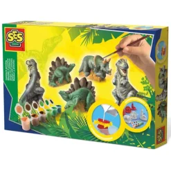 SES Gieten en schilderen dino’s> Creatief