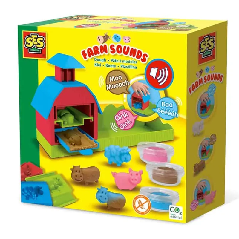 SES Klei Boerderij geluiden> Creatief