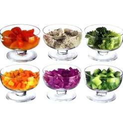 Top Winner Set 6 glazen op voet/hapjes> Keuken