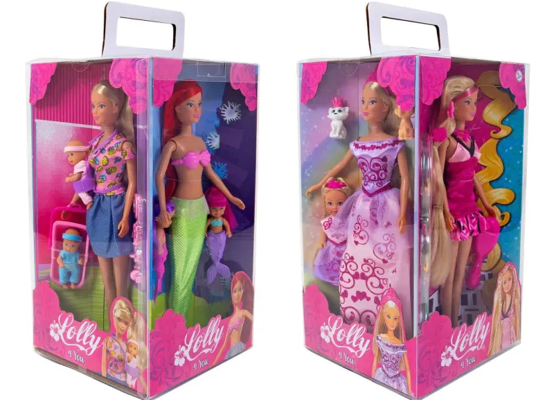 Simba Steffi 4 poppen +acc.> Poppen