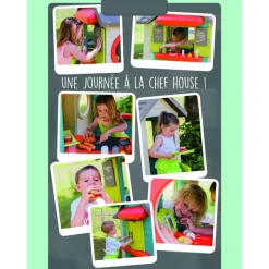 Smoby Speelhuis Chef (124x132xH136cm)></noscript> Buitenspeelgoed|Buitenspeelgoed