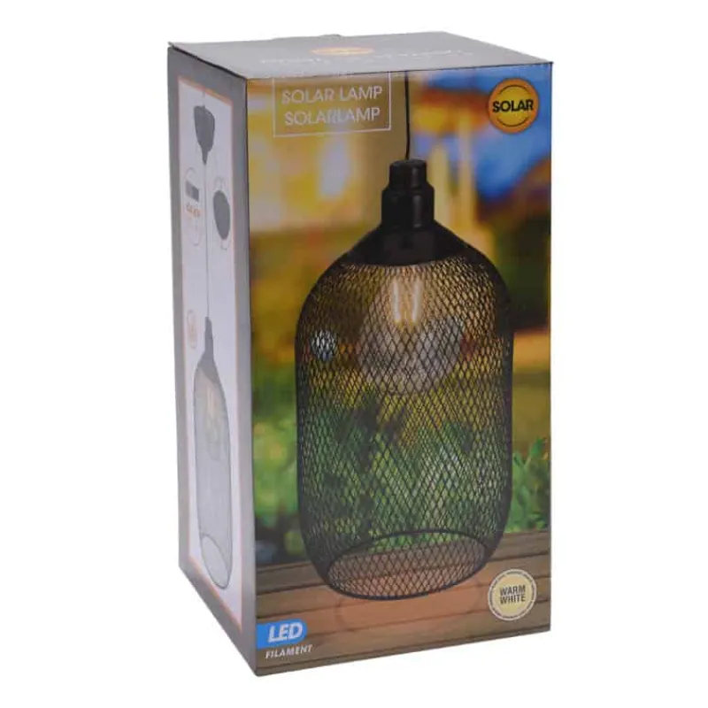 Solar hanglamp metaal> Tuinverlichting|Verlichting
