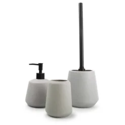 Salt & Pepper S&P badkamerset 3-delig grijs Bergen Suds> Badkamer