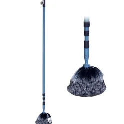 Spinnenweb borstel telescopisch 3m (blauw/grijs)> Poetsmateriaal