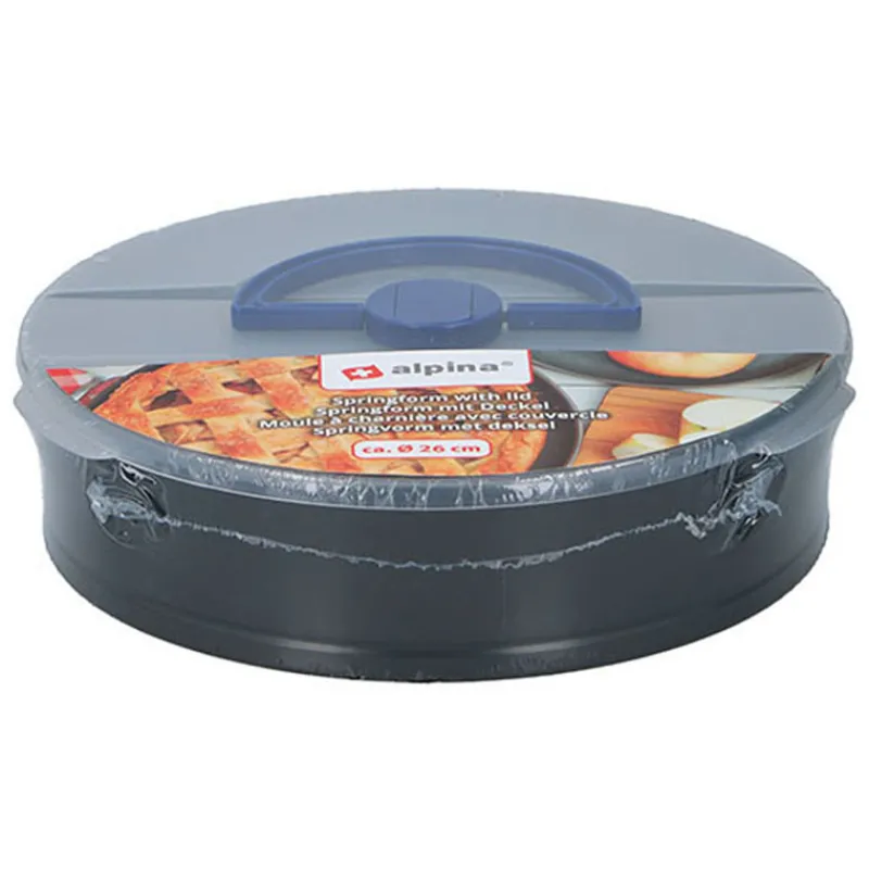 Alpina Springvorm met deksel (ø26x6cm)> Koken & Bakken|Keuken